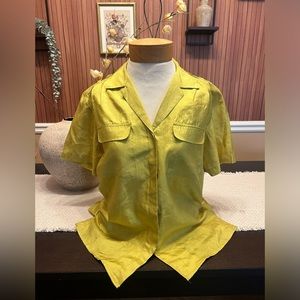 Short Sleeve Vintage Blouse